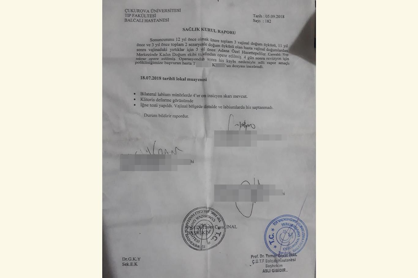 Sağlık raporu